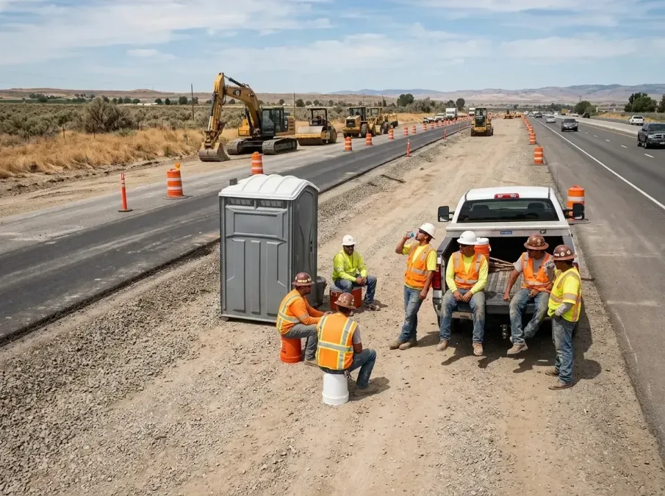 highway-road-construction-crew-007 — frequently asked questions, Porta Potty and Restroom Rentals in Brown Deer, WI